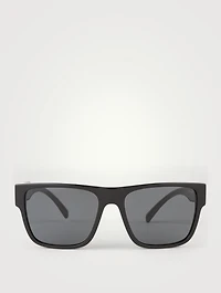 Square 90s Vintage Logo Sunglasses
