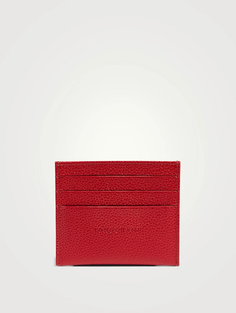 Le Foulonné Leather Card Holder