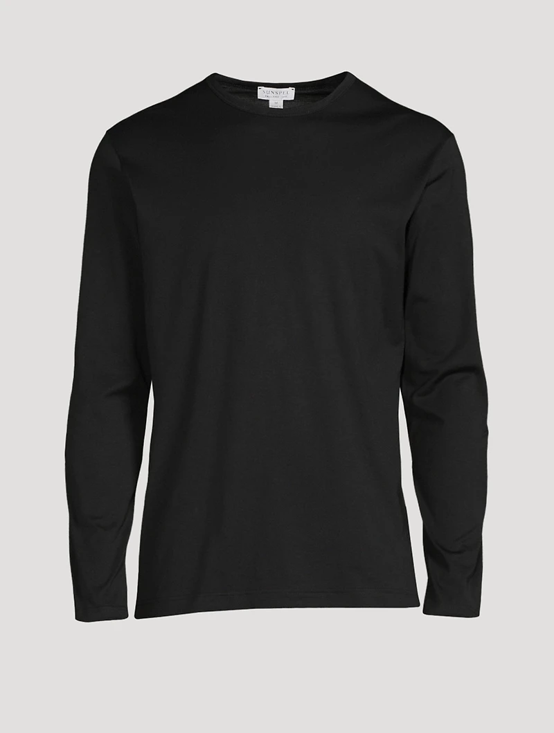 Cotton Long-Sleeve T-Shirt