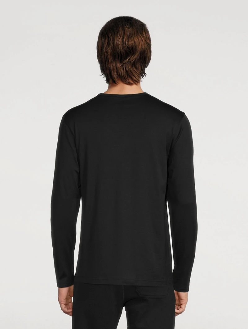 Cotton Long-Sleeve T-Shirt
