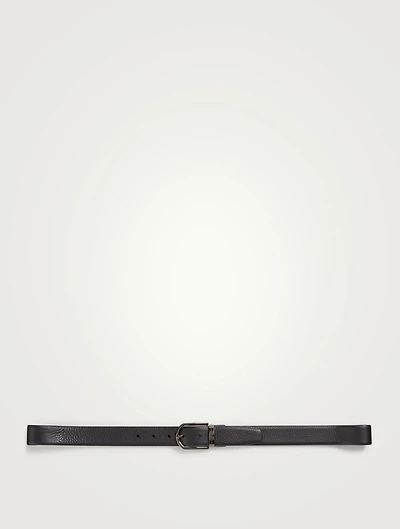 Reversible Leather Belt