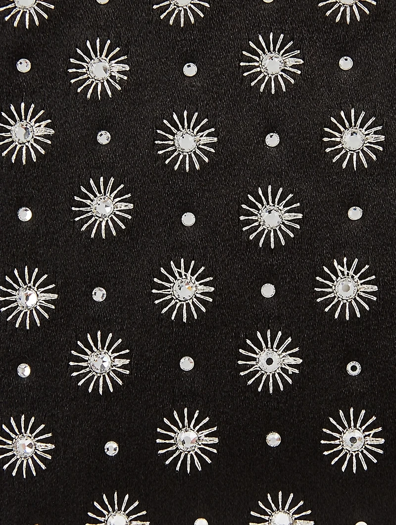 Pilgrim Mini Stars Satin Clutch Bag