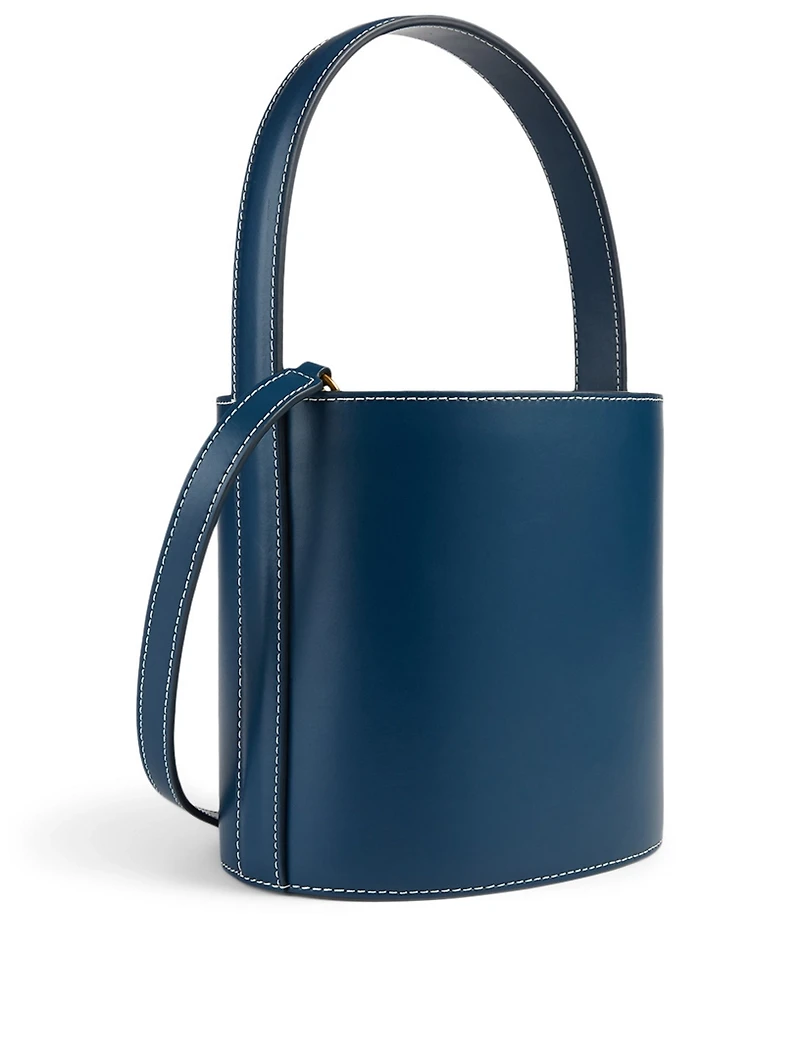 Bissett Leather Bucket Bag