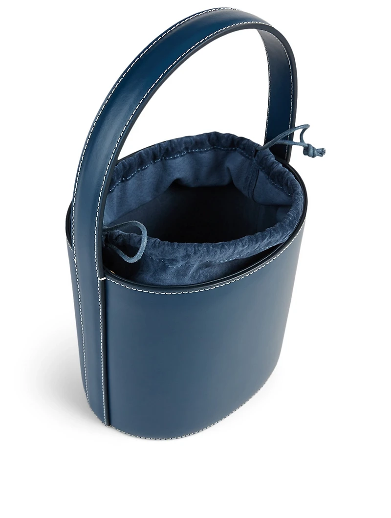 Bissett Leather Bucket Bag