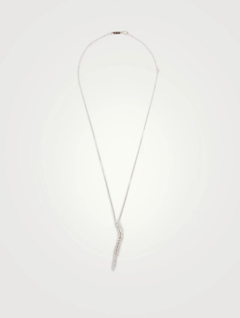 Fireworks 18K Gold Necklace With Diamonds