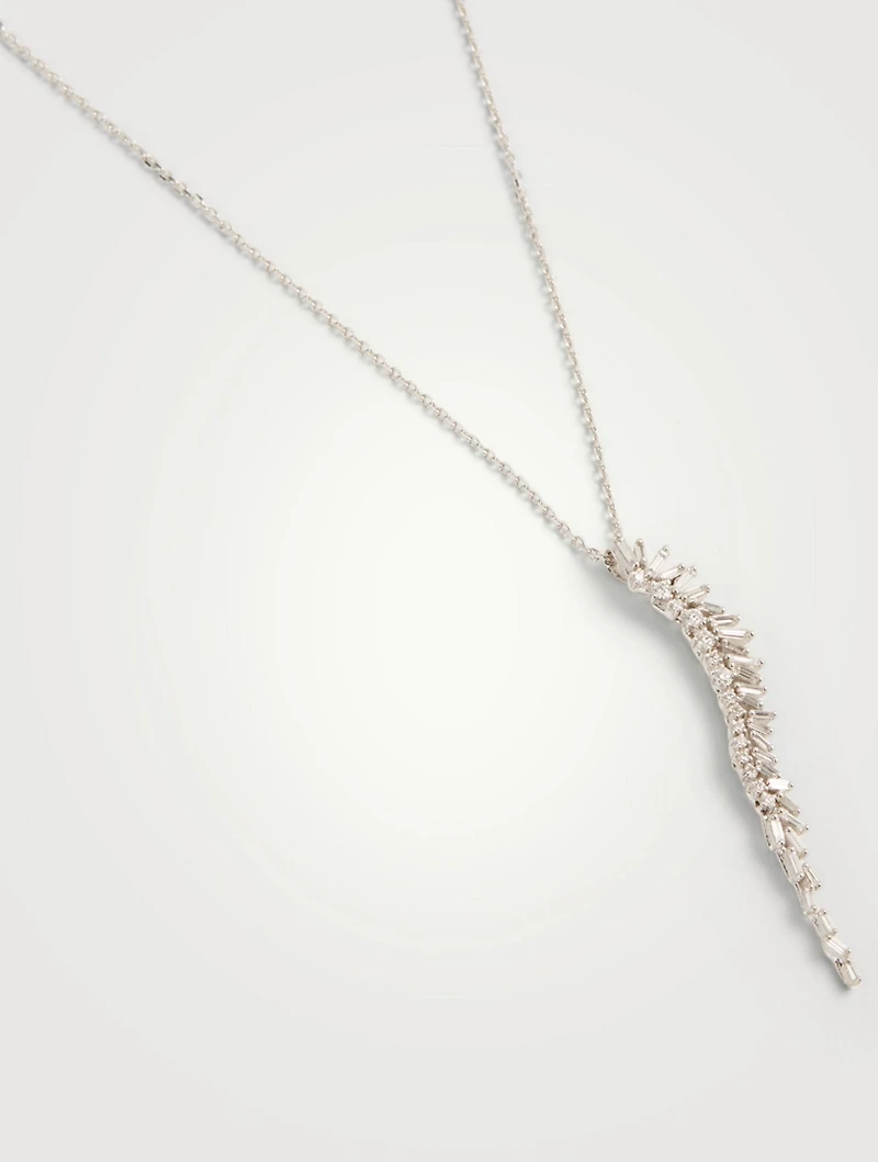 Fireworks 18K Gold Necklace With Diamonds