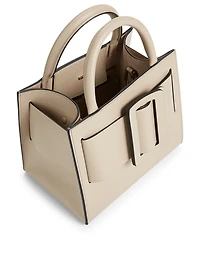 Bobby 23 Leather Top Handle Bag