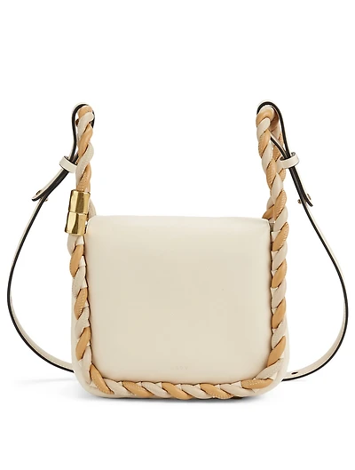 Wonton 20 Twist Handle Leather Bag