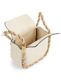 Wonton 20 Twist Handle Leather Bag