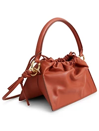 Bom Leather Top Handle Bag