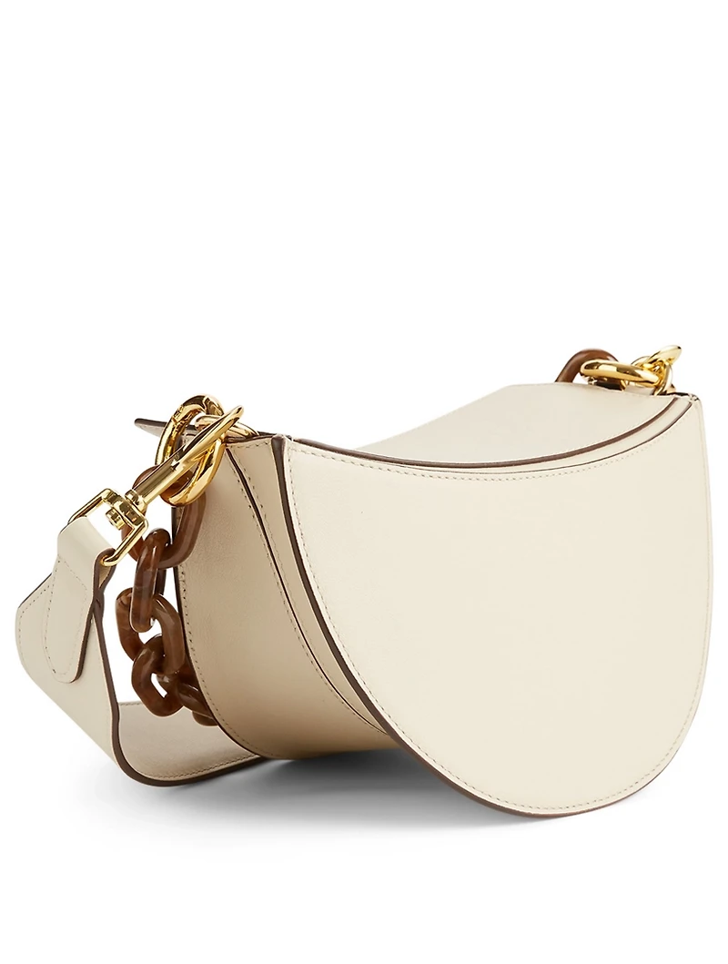 Doris Leather Crossbody Bag