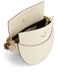 Doris Leather Crossbody Bag