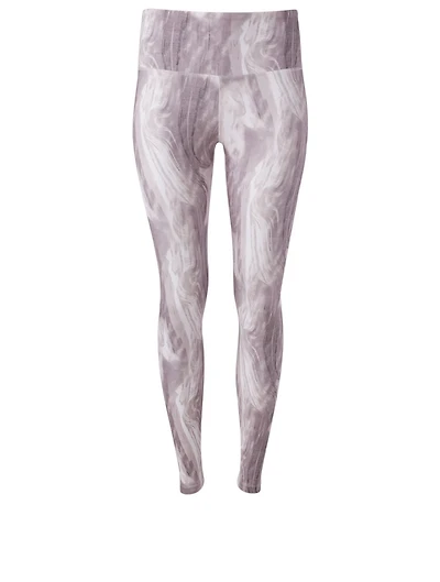 Century Mid-Rise Leggings Canvas Marble Print