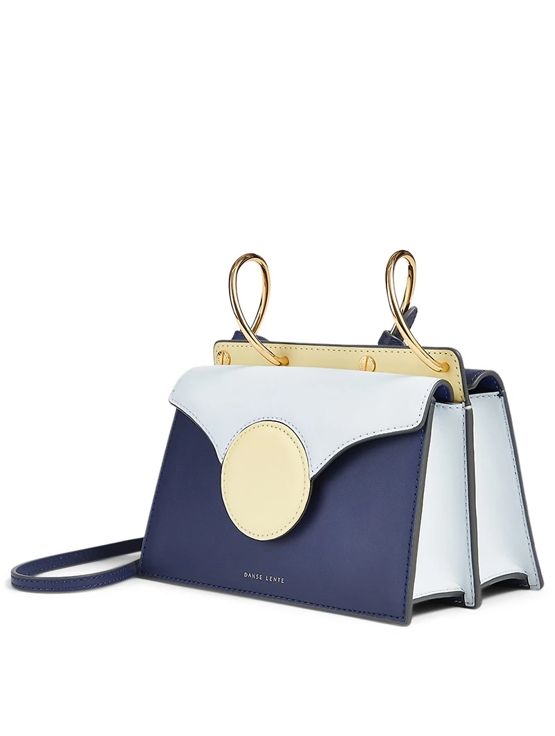 Mini Phoebe Leather Crossbody Bag