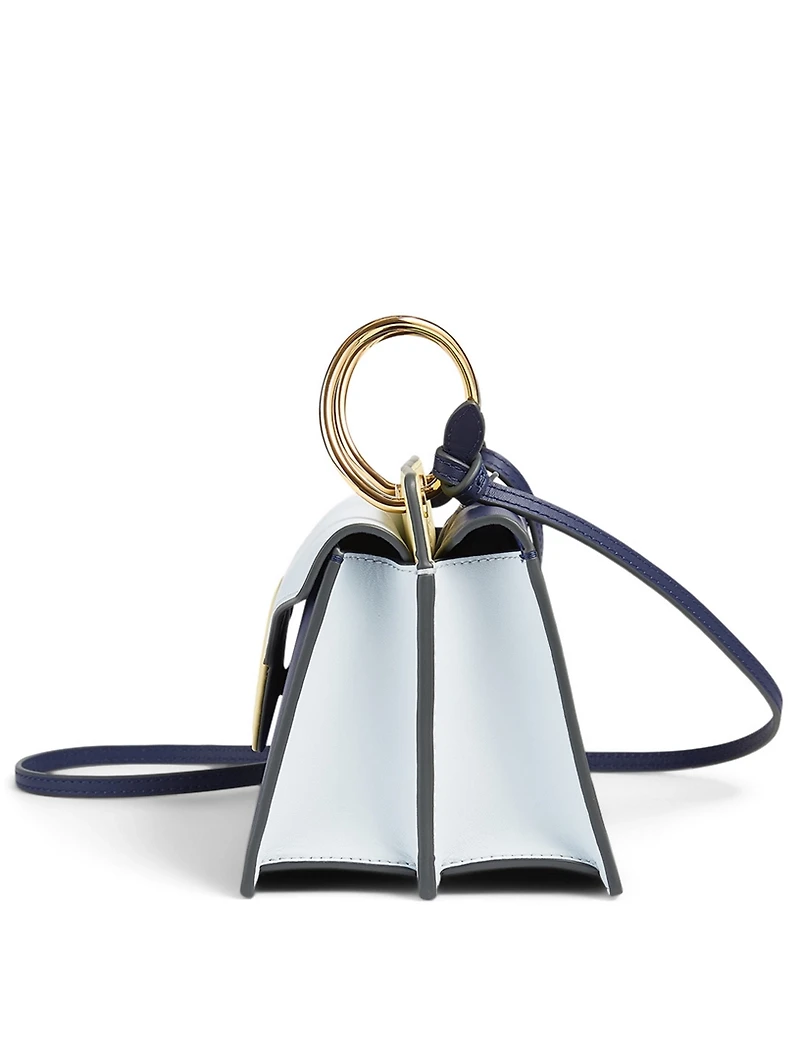 Mini Phoebe Leather Crossbody Bag