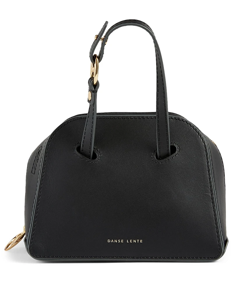 Mini Bowling Leather Bag