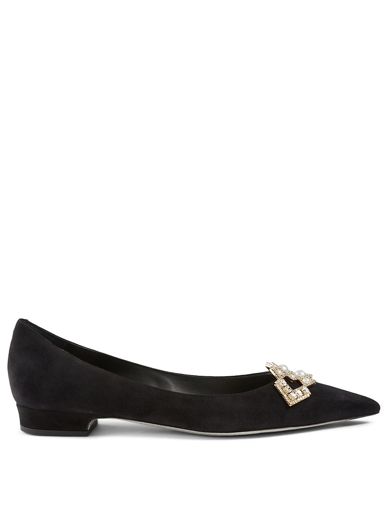 Ladyperla 15 Suede Ballet Flats