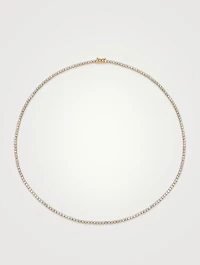 18K Gold Hepburn Diamond Choker Necklace