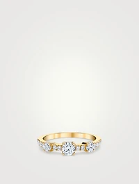 Collins 18K Gold Diamond Ring