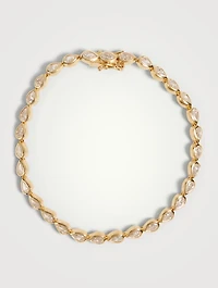 18K Gold Diamond Tennis Bracelet