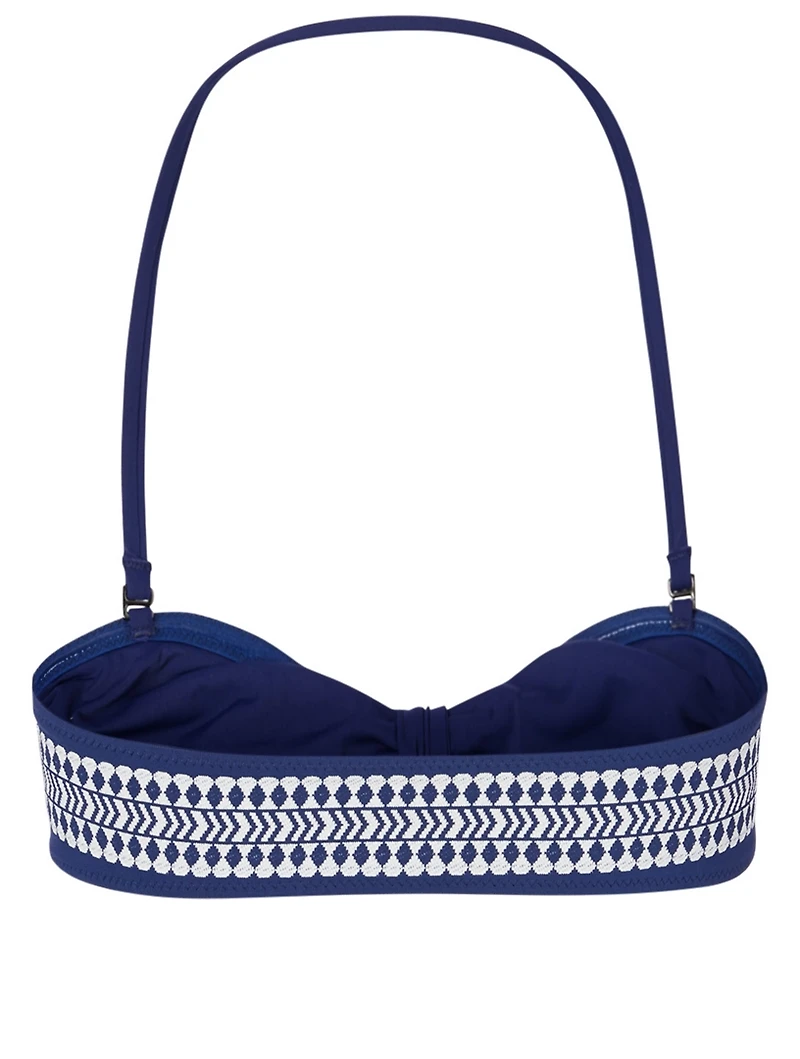 Luchia Bandeau Bikini Top