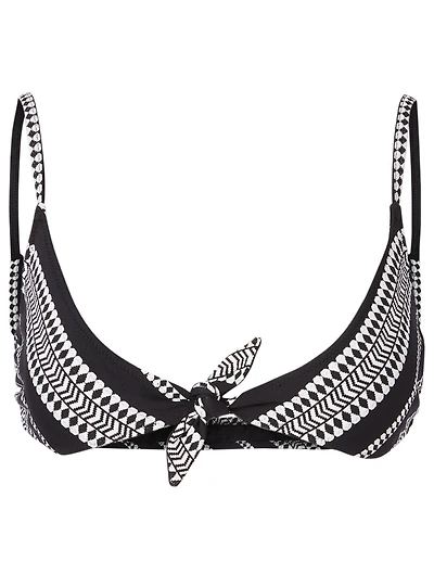 Luchia Front Tie Bikini Top