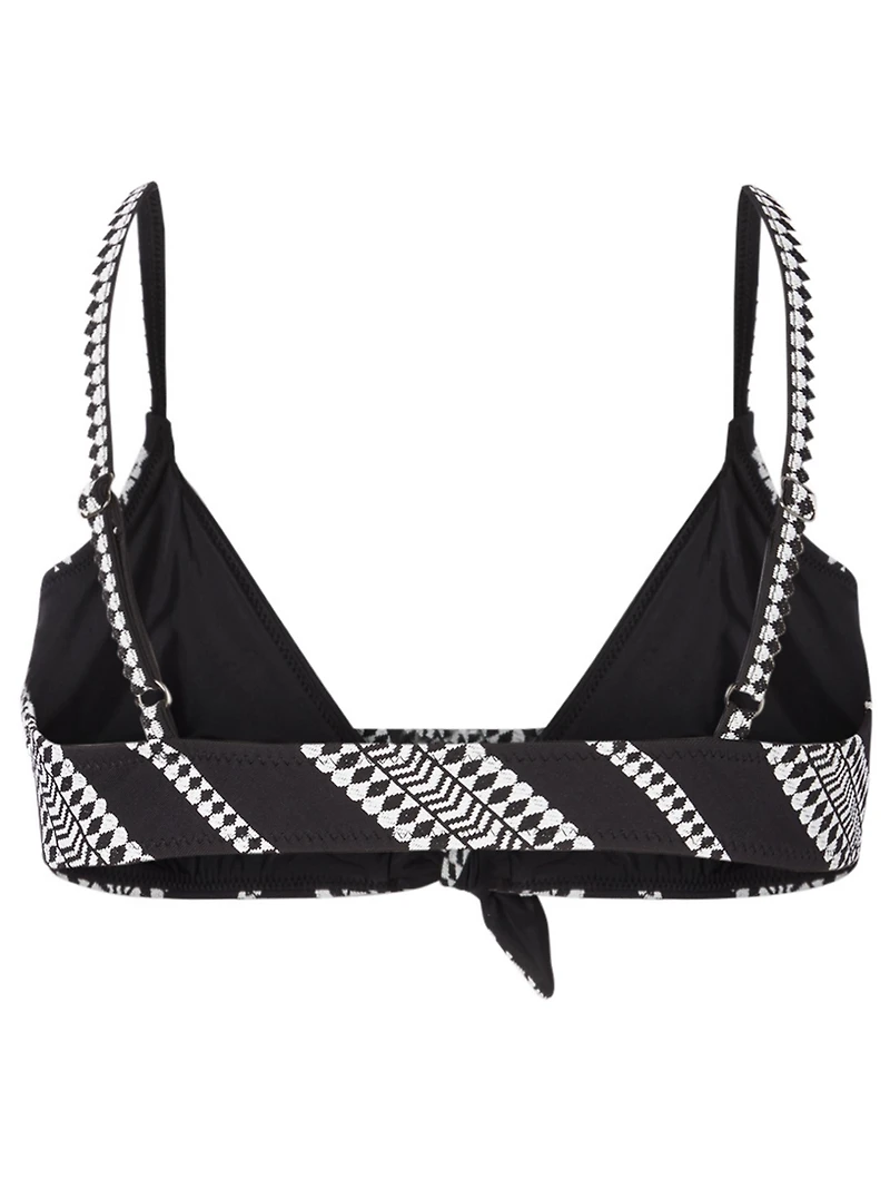 Luchia Front Tie Bikini Top