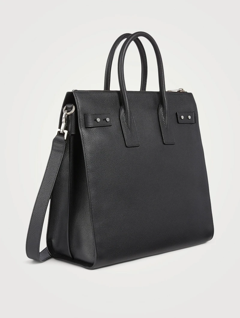 Sac De Jour Leather Tote Bag