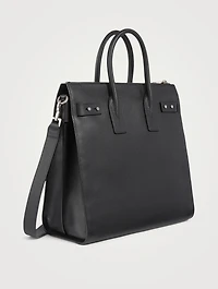 Sac De Jour Leather Tote Bag