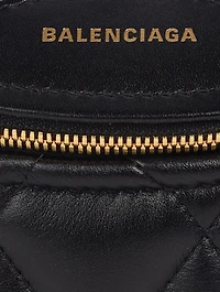 Souvenir Leather Belt Bag With Charms