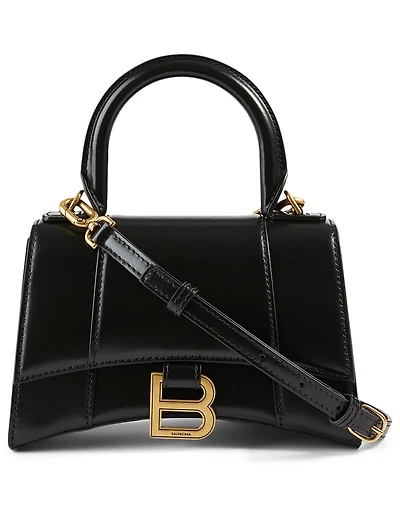 Extra Small Hourglass Leather Bag