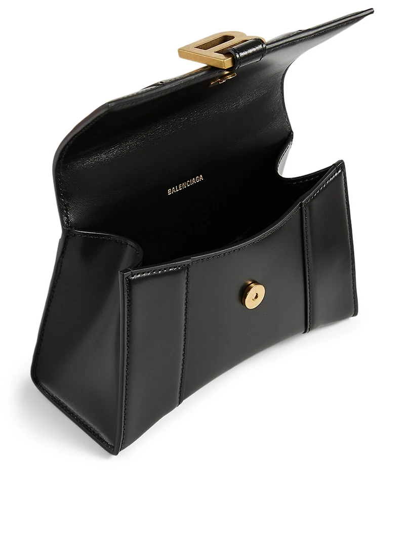 Extra Small Hourglass Leather Bag