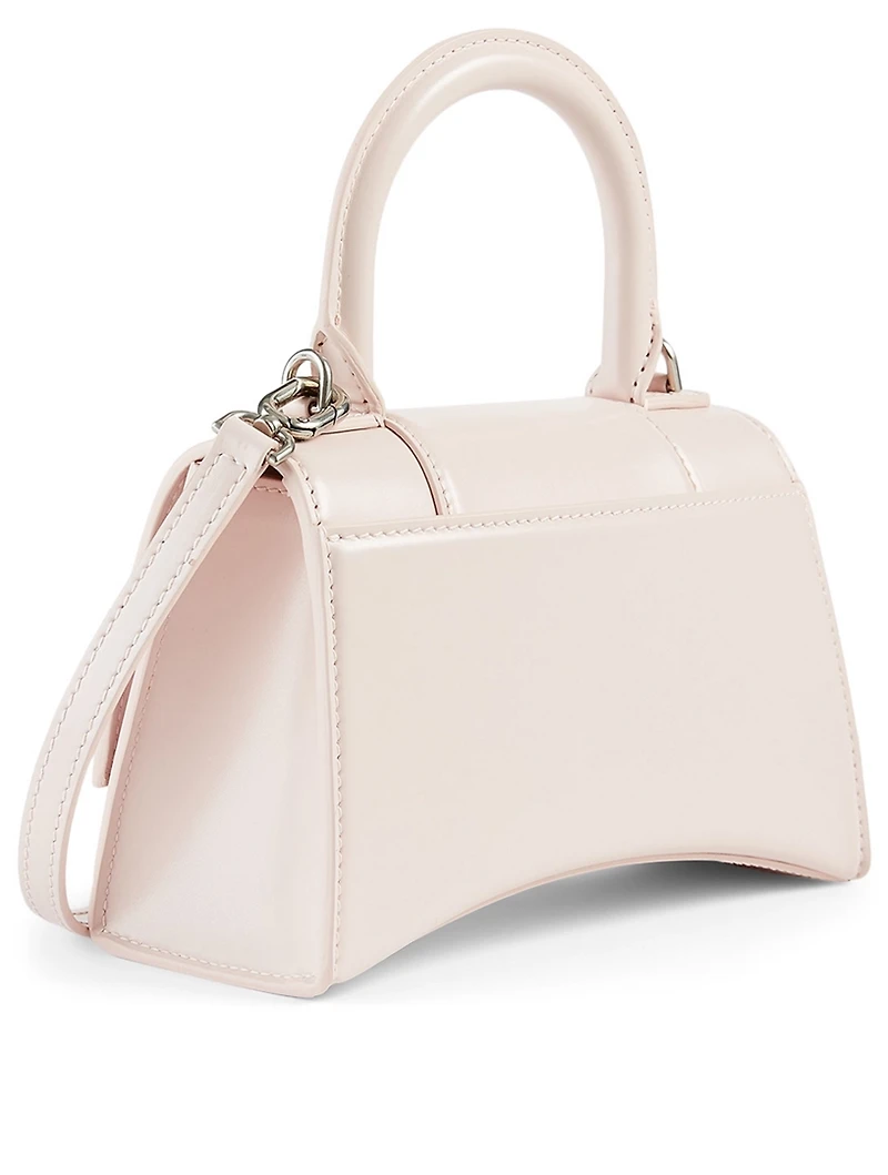 Small Hourglass Leather Bag