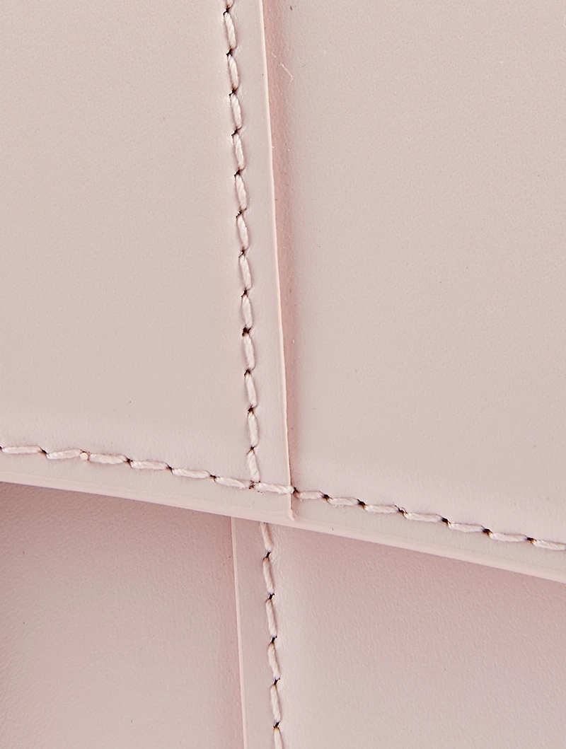 Small Hourglass Leather Bag