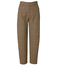 Novara Pants Check Print