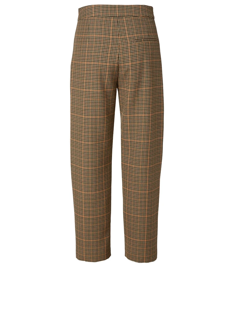 Novara Pants Check Print