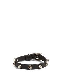 Leather Bracelet With Studs