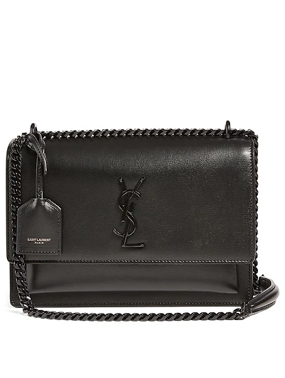 Medium Sunset YSL Monogram Leather Bag