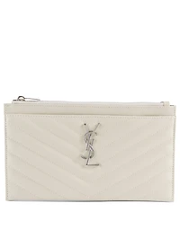 Small YSL Monogram Leather Pouch