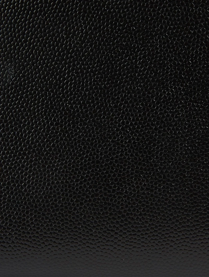 Large Uptown YSL Monogram Leather Wallet