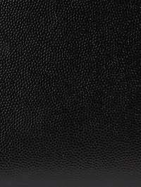 Large Uptown YSL Monogram Leather Wallet