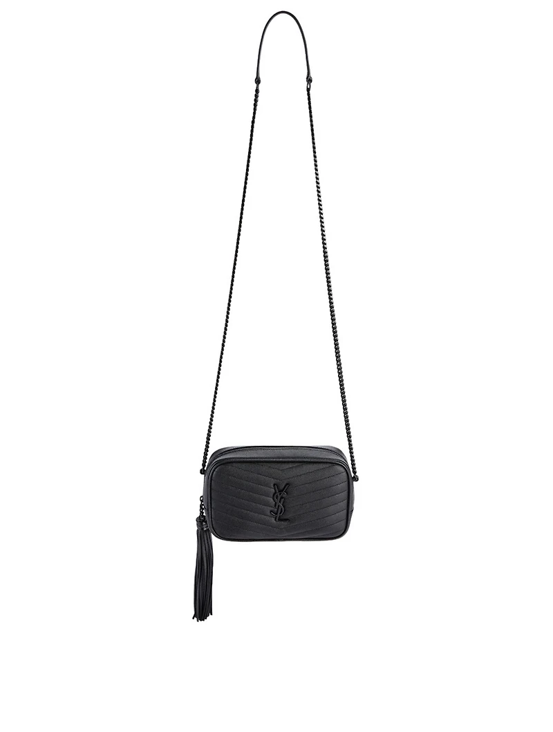 Mini Lou YSL Monogram Leather Bag