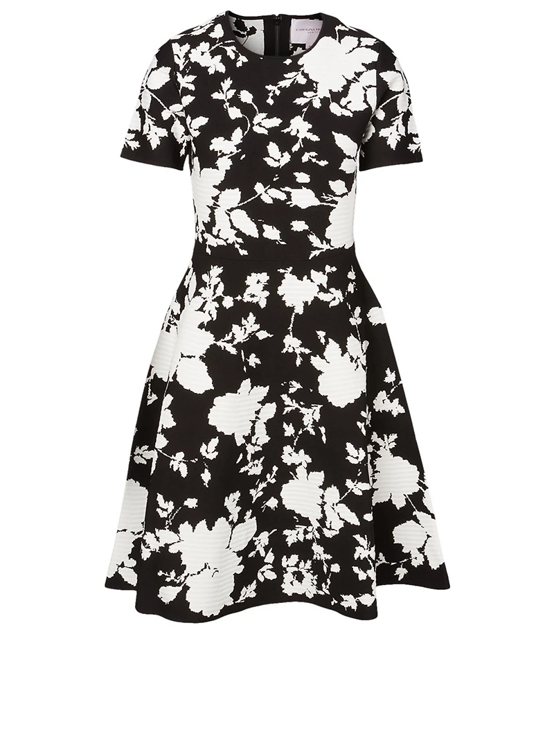 Jacquard Printed Dress