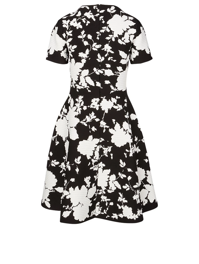 Jacquard Printed Dress