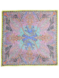 Silk Scarf In Paisley Print