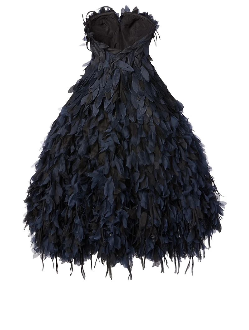Silk Feather Dress