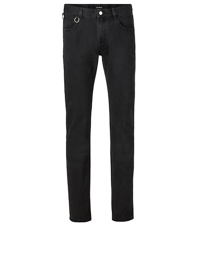 Slim-Fit Jeans With Two Rings