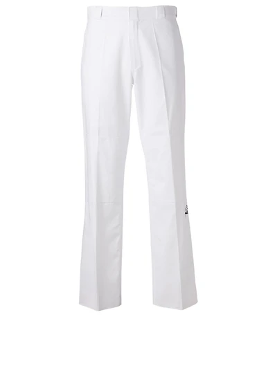 Cotton Pants With Embroidery