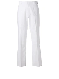 Cotton Pants With Embroidery