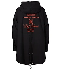 Cotton-Blend Parka With Hood